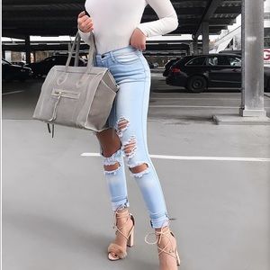 Fashion Nova - High Waisted Jeans